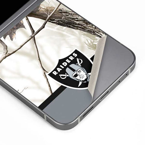 NFL Realtree Camo Las Vegas Raiders Galaxy Z Flip6 Skin