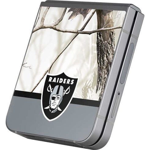 NFL Realtree Camo Las Vegas Raiders Galaxy Z Flip6 Skin