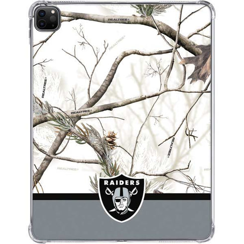 NFL Realtree Camo Las Vegas Raiders iPad Pro 11in (2024) Clear Case