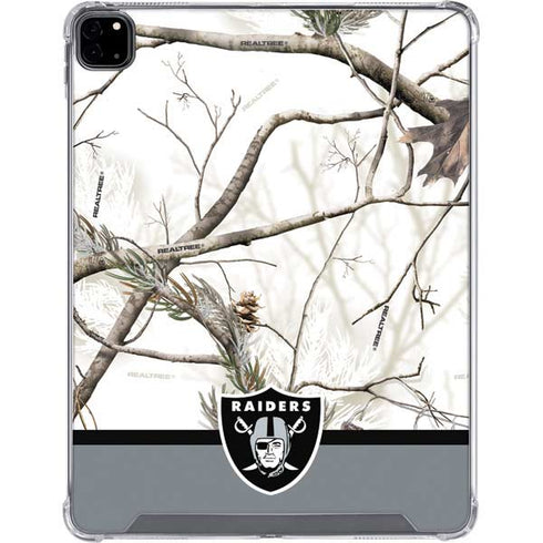 NFL Realtree Camo Las Vegas Raiders iPad Pro 12.9in (2020) Clear Case