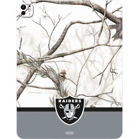 NFL Realtree Camo Las Vegas Raiders iPad Pro 13in M4 (2024) Skin