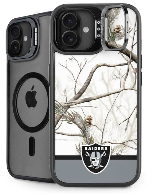 NFL Realtree Camo Las Vegas Raiders iPhone 16 Plus Kickstand Case
