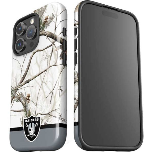 NFL Realtree Camo Las Vegas Raiders iPhone 16 Pro Max Impact Case