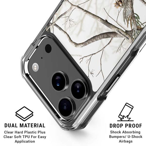 NFL Realtree Camo Las Vegas Raiders iPhone 18 Pro Clear Case