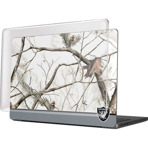NFL Realtree Camo Las Vegas Raiders MacBook Pro 14in (2021-24) Case plus Skin
