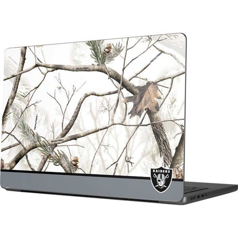 NFL Realtree Camo Las Vegas Raiders Apple MacBook Pro 14-inch Skin