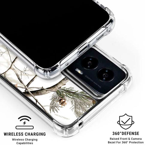 NFL Realtree Camo Las Vegas Raiders Moto G Power 5G (2024) Clear Case