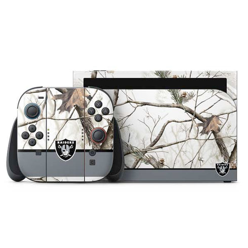 NFL Realtree Camo Las Vegas Raiders Nintendo Skins