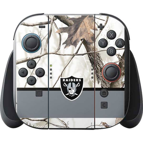 NFL Realtree Camo Las Vegas Raiders Nintendo Switch 2 (2025) with Joy-Con Skin