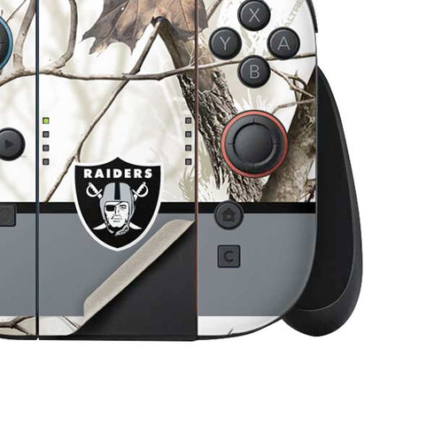 NFL Realtree Camo Las Vegas Raiders Nintendo Switch 2 (2025) Joy-Con Controller Skin
