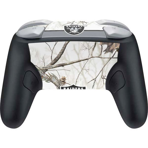 NFL Realtree Camo Las Vegas Raiders Nintendo Switch 2 (2025) Pro Controller Skin