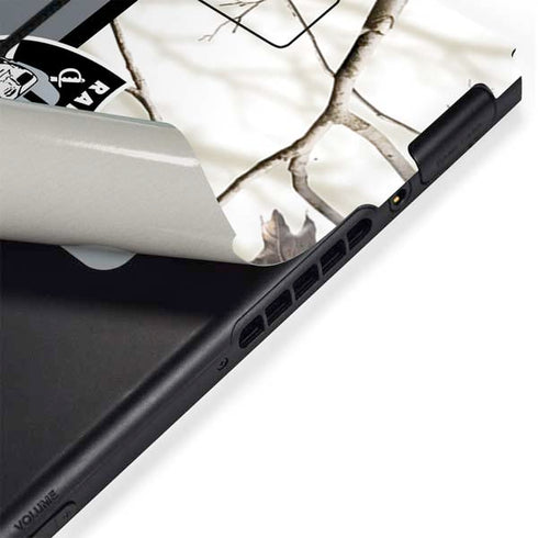 NFL Realtree Camo Las Vegas Raiders Nintendo Switch Bundle Skin