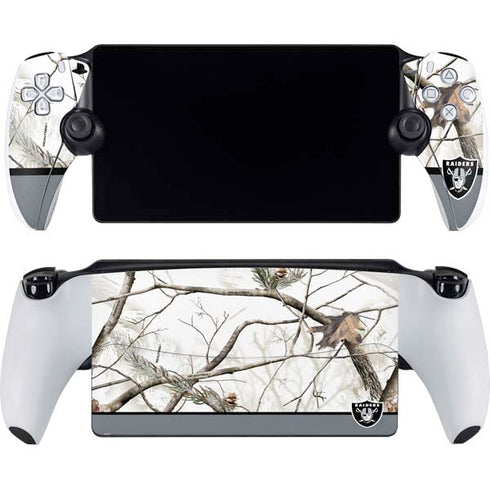 NFL Realtree Camo Las Vegas Raiders PlayStation Portal Remote Player Skin