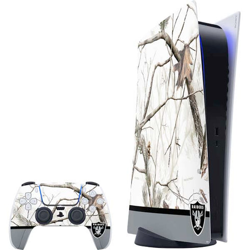 NFL Realtree Camo Las Vegas Raiders PlayStation PS5 Skins