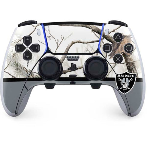 NFL Realtree Camo Las Vegas Raiders PS5 DualSense Edge Pro Controller Skin