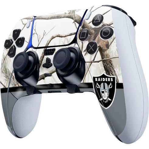 NFL Realtree Camo Las Vegas Raiders PS5 DualSense Edge Pro Controller Skin