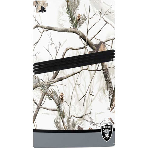 NFL Realtree Camo Las Vegas Raiders PS5 Pro Disk Bundle Skin