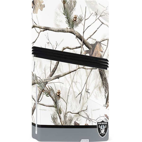 NFL Realtree Camo Las Vegas Raiders PS5 Pro Disk Bundle Skin
