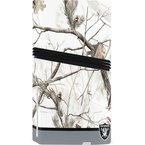 NFL Realtree Camo Las Vegas Raiders PS5 Pro Disk Console Skin
