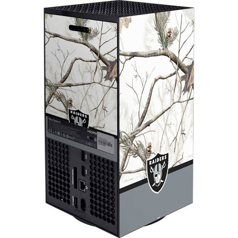 NFL Realtree Camo Las Vegas Raiders Xbox Series X Bundle Skin