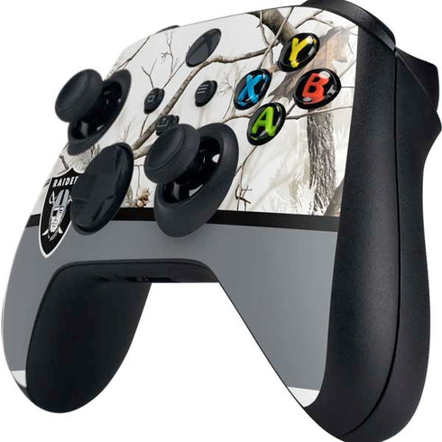 NFL Realtree Camo Las Vegas Raiders Xbox Series X Controller Skin
