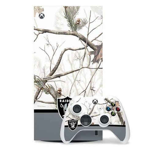 NFL Realtree Camo Las Vegas Raiders Xbox Series X Skins