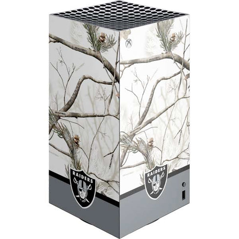 NFL Realtree Camo Las Vegas Raiders XBox Series X Digital Edition Console Skin