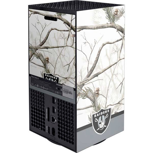 NFL Realtree Camo Las Vegas Raiders XBox Series X Digital Edition Console Skin