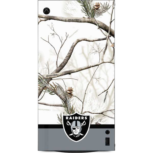 NFL Realtree Camo Las Vegas Raiders XBox Series X Digital Edition Console Skin