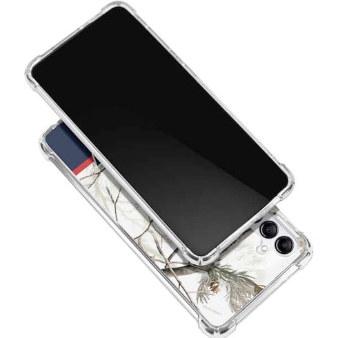 NFL Realtree Camo New England Patriots Galaxy A16 5G Clear Case