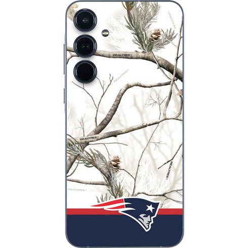 NFL Realtree Camo New England Patriots Galaxy A55 5G Skin