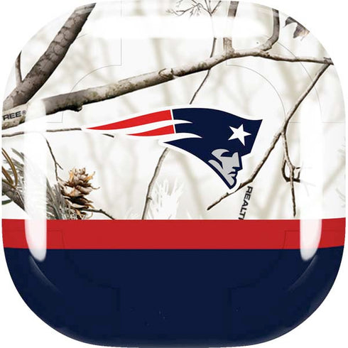 NFL Realtree Camo New England Patriots Galaxy Buds Live Skin