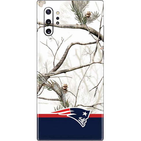NFL Realtree Camo New England Patriots Galaxy Note 10 Plus Skin