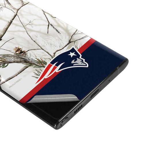 NFL Realtree Camo New England Patriots Galaxy Note 10 Plus Skin