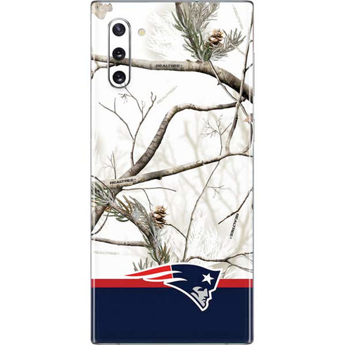 NFL Realtree Camo New England Patriots Galaxy Note 10 Skin