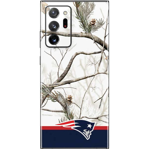 NFL Realtree Camo New England Patriots Galaxy Note20 Ultra 5G Skin