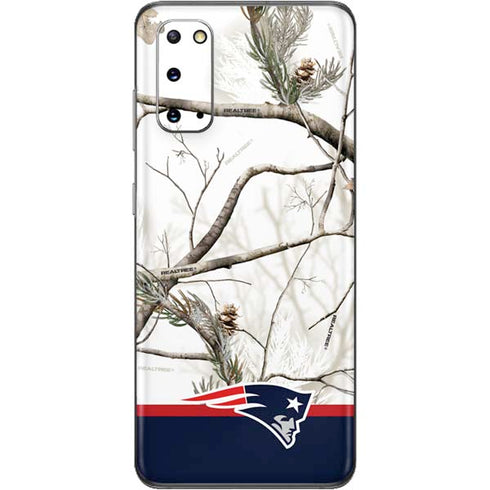 NFL Realtree Camo New England Patriots Galaxy S20 Skin