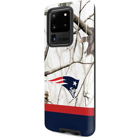 NFL Realtree Camo New England Patriots Galaxy S20 Ultra 5G Pro Case