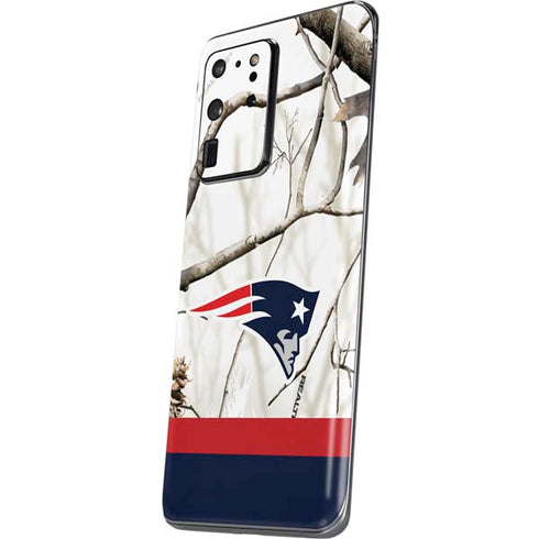 NFL Realtree Camo New England Patriots Galaxy S20 Ultra 5G Skin