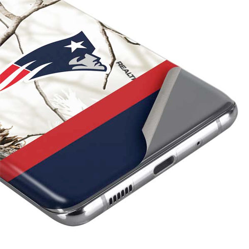 NFL Realtree Camo New England Patriots Galaxy S20 Ultra 5G Skin