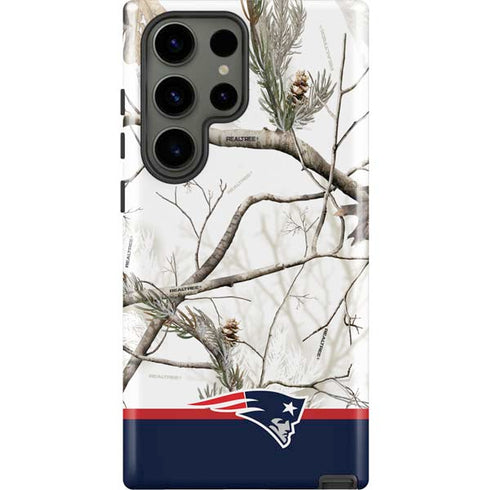NFL Realtree Camo New England Patriots Galaxy S23 Ultra Pro Case