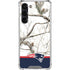 NFL Realtree Camo New England Patriots Galaxy S24 FE Clear Case
