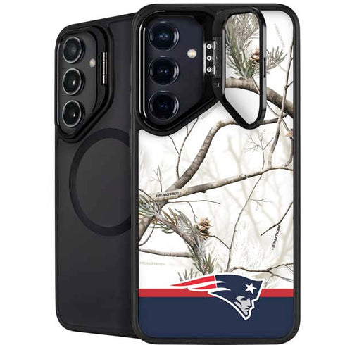 NFL Realtree Camo New England Patriots Galaxy S24 Plus Kickstand Case