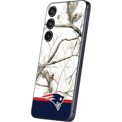 NFL Realtree Camo New England Patriots Galaxy S24 Plus Skin