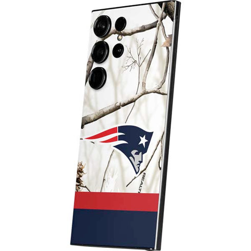 NFL Realtree Camo New England Patriots Galaxy S25 Ultra Skin