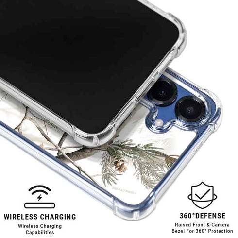 NFL Realtree Camo New England Patriots Galaxy S25 Plus Clear Case