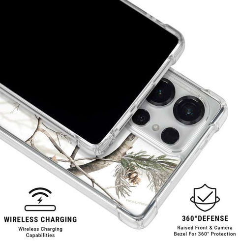 NFL Realtree Camo New England Patriots Galaxy S25 Ultra Clear Case