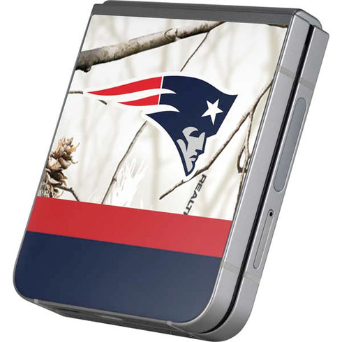 NFL Realtree Camo New England Patriots Galaxy Z Flip6 Skin