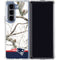 NFL Realtree Camo New England Patriots Galaxy Z Fold5 5G Clear Case