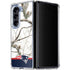 NFL Realtree Camo New England Patriots Galaxy Z Fold5 5G Clear Case